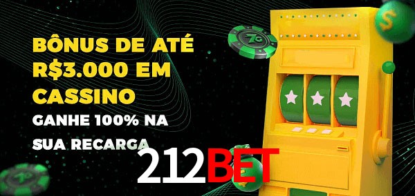 212Bet melhor bônus de depósito